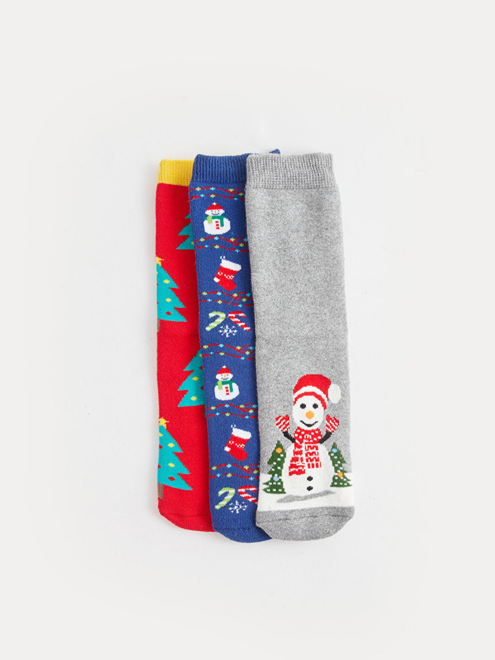 New Year's Themed Boy's Socks 3-pack