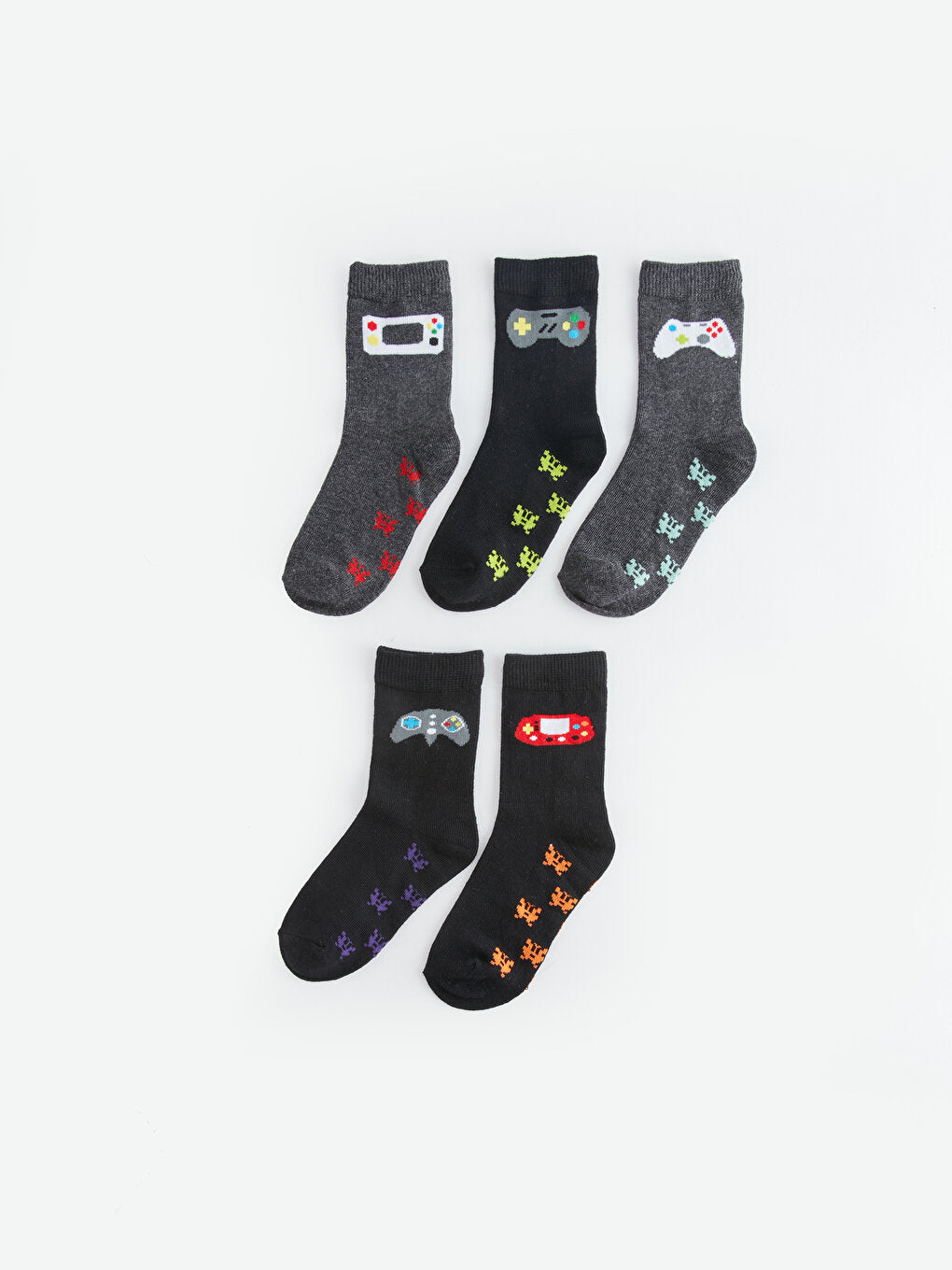 Patterned Boy Socks Pack of 5