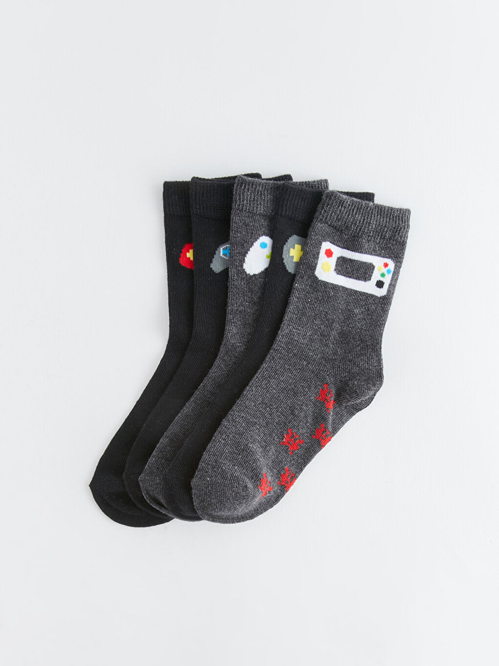 Patterned Boy Socks Pack of 5