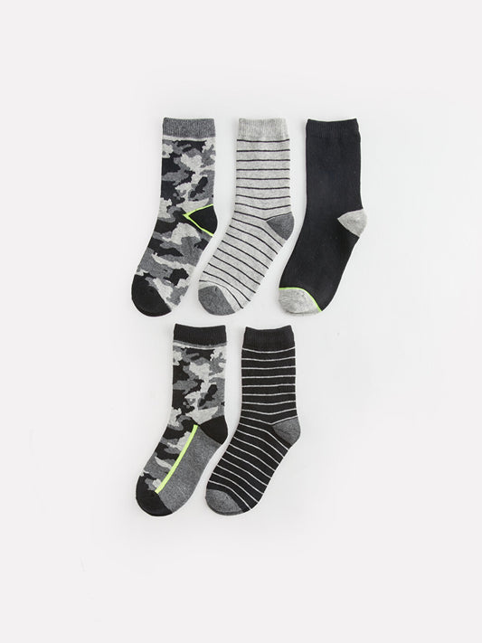 Printed Boy Socks Pack of 5