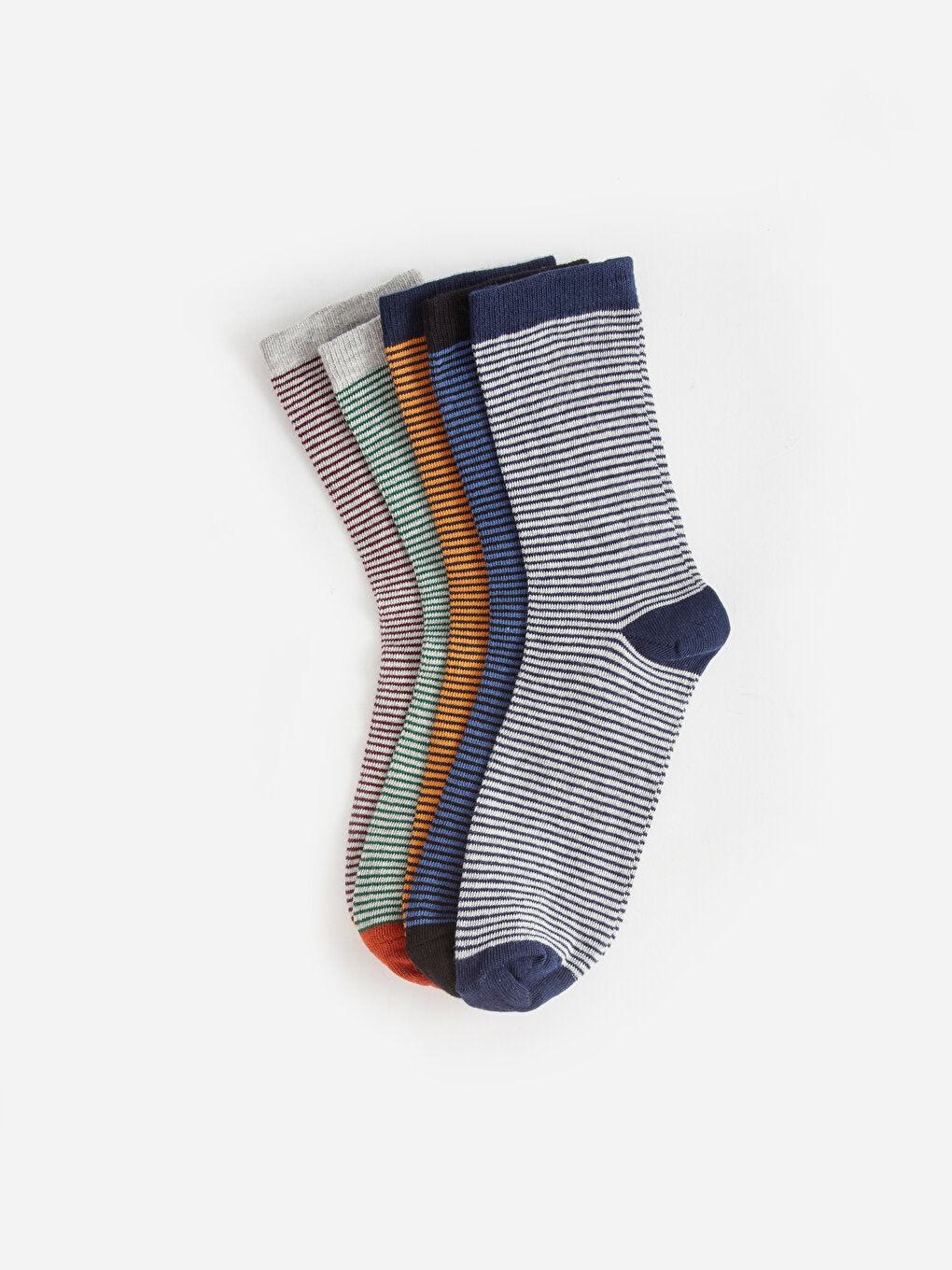 Striped Boy Socks 5-pack