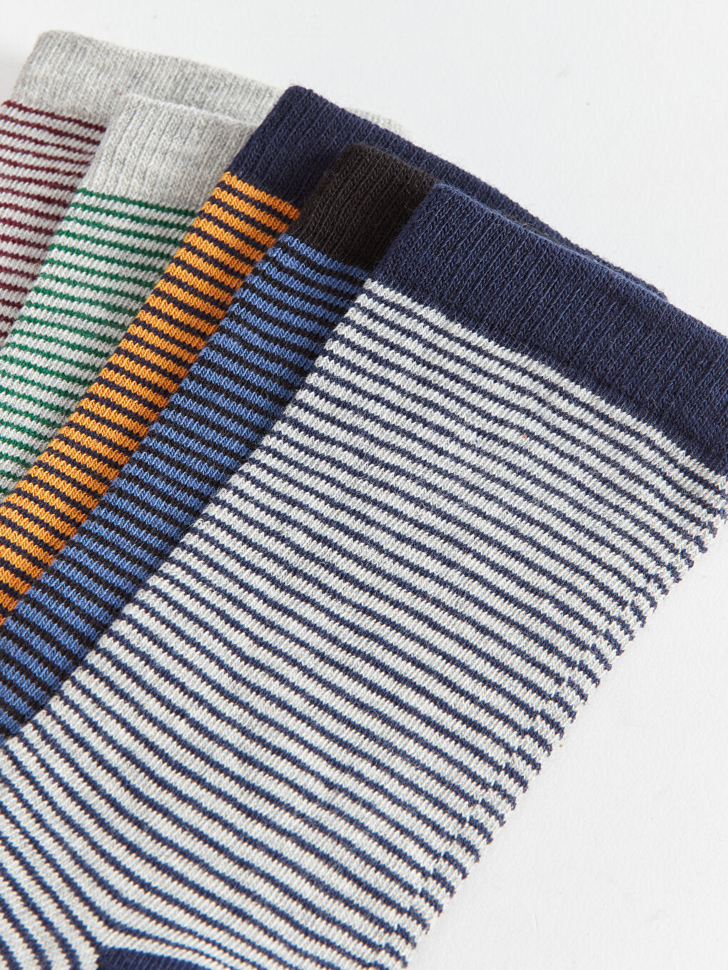 Striped Boy Socks 5-pack