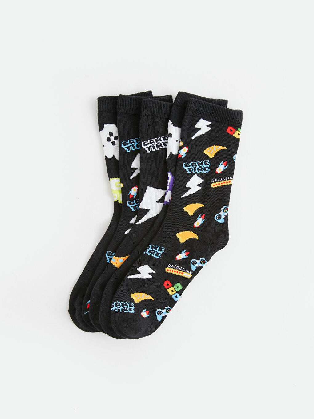 Patterned Boy Socks Pack of 5