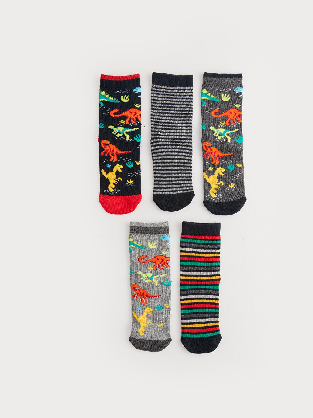 Patterned Boy Socks Pack of 5