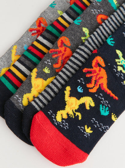 Patterned Boy Socks Pack of 5