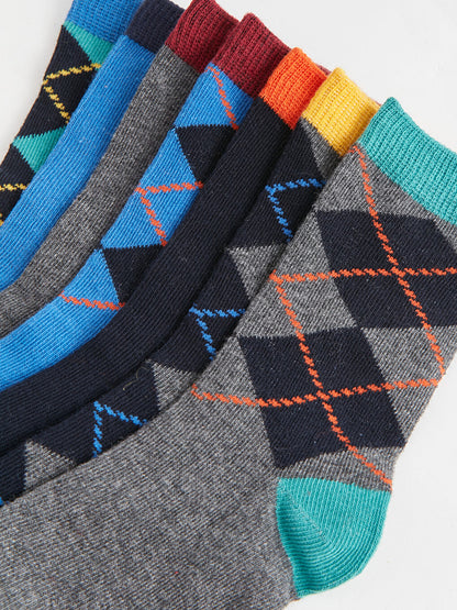 Patterned Boy Socks Pack of 7