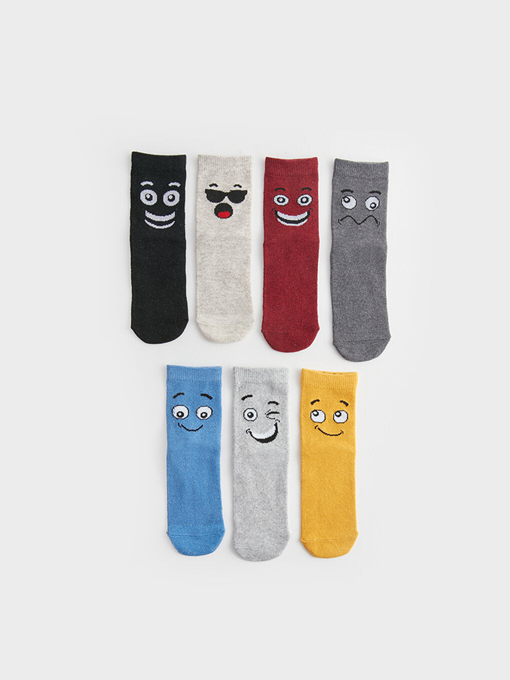 Patterned Boy Socks Pack of 7