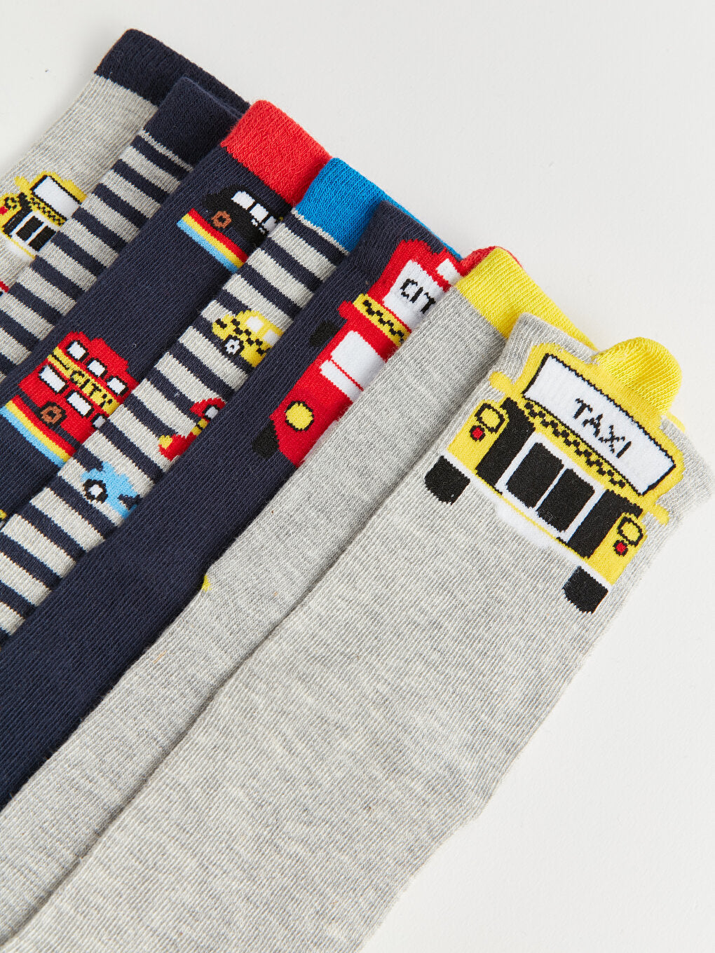 Patterned Boy Socks Pack of 7