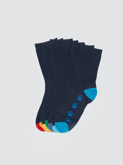 Patterned Boy Socks Pack of 7