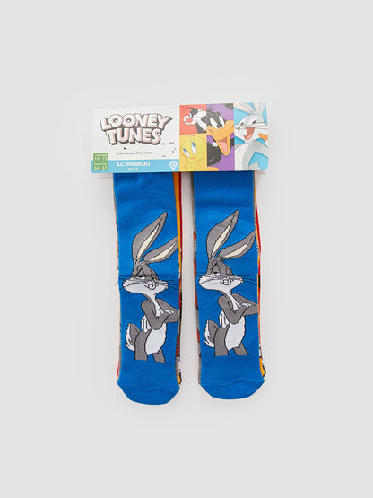 Looney Tunes Patterned Boy Socks 5-pack