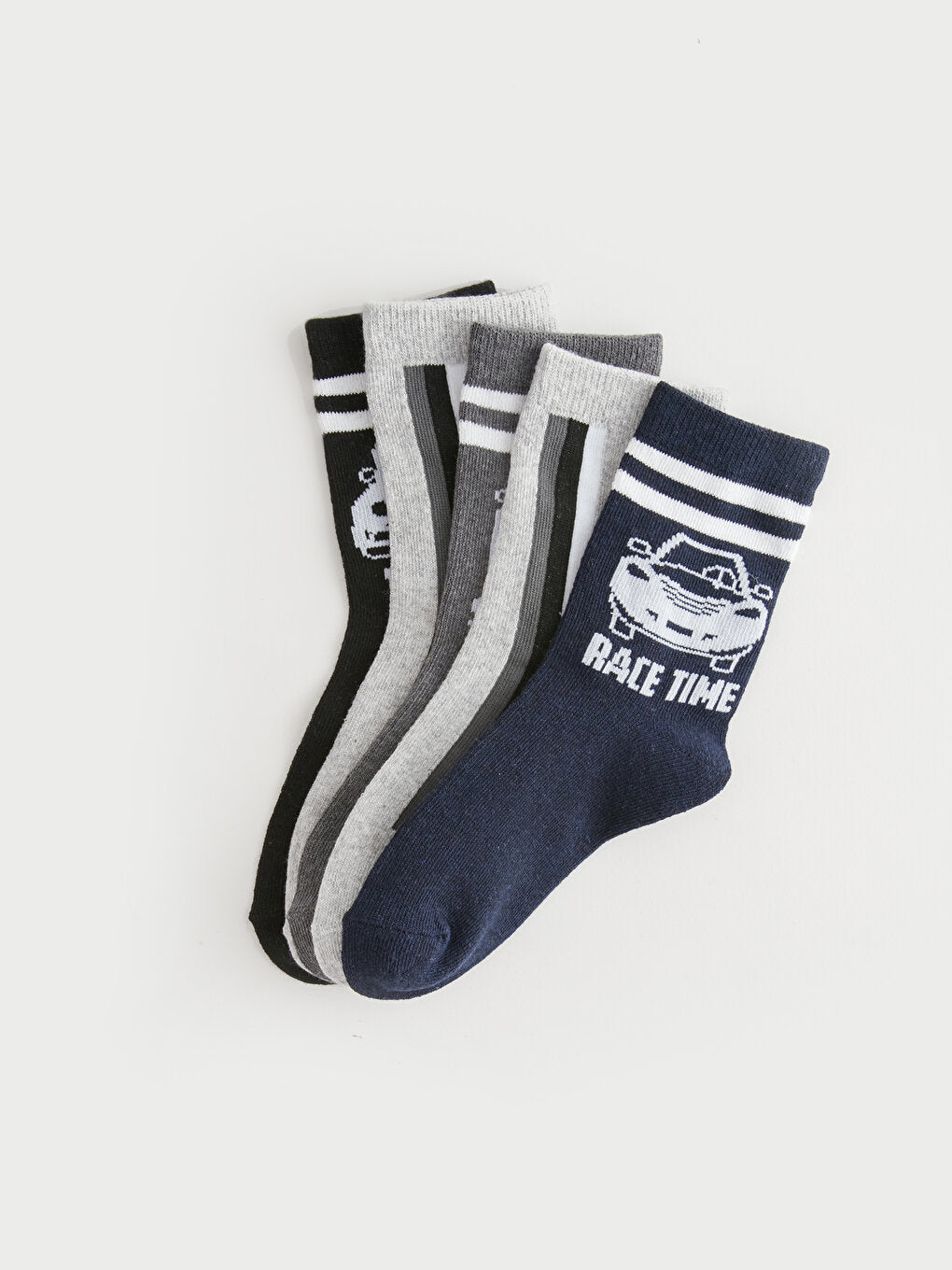 Patterned Boy Socks Pack of 5