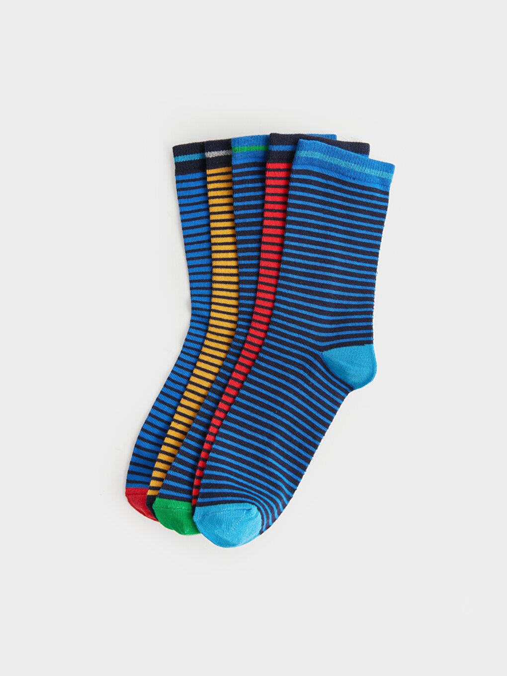 Striped Boy Socks 5-pack