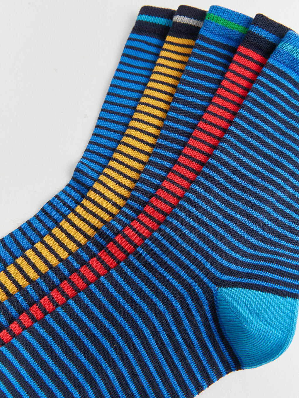 Striped Boy Socks 5-pack