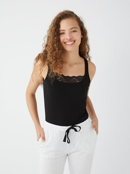 Women's Square Neck Straight Tank Top