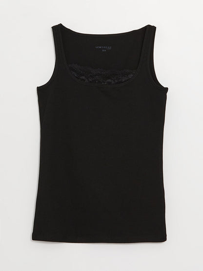 Women's Square Neck Straight Tank Top