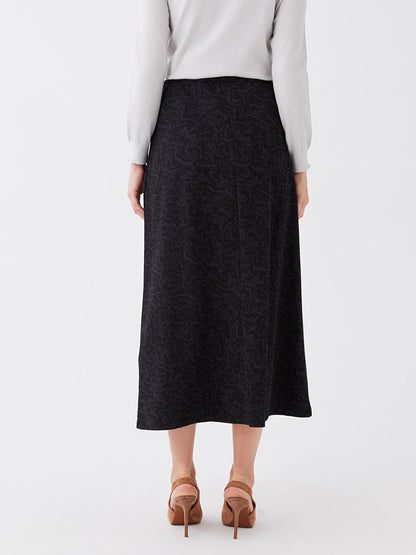 Standard Pattern Patterned Women's Skirt