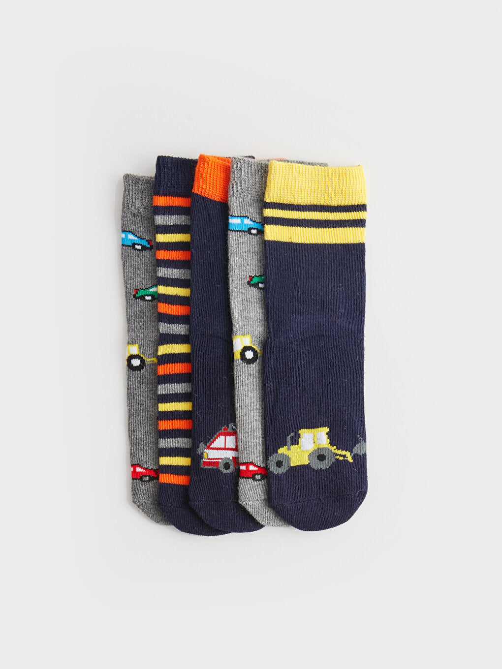 Patterned Boy Socks Pack of 5