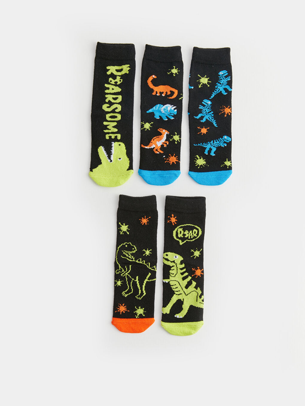 Patterned Boy Socks Pack of 5