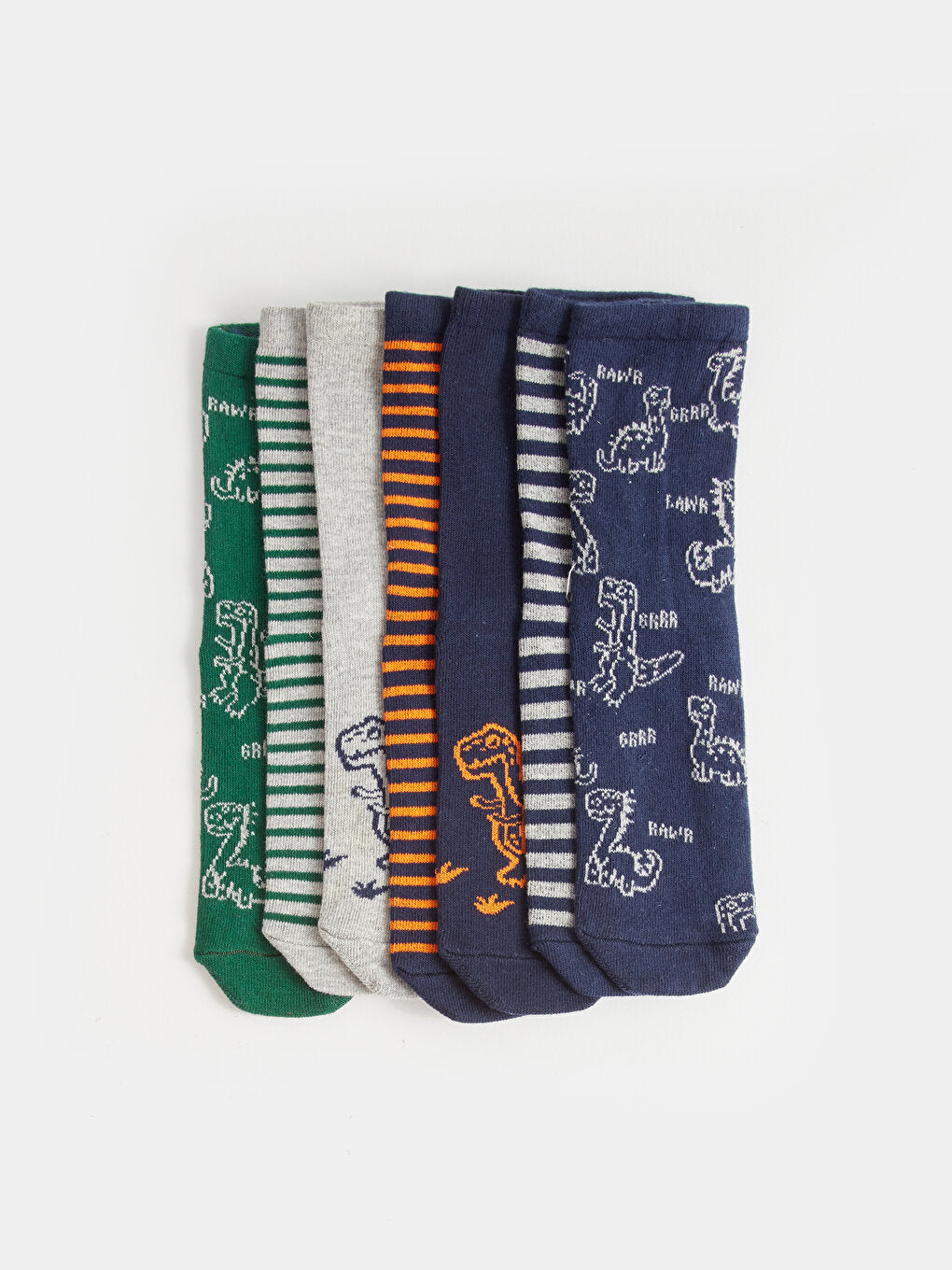 Patterned Boy Socks Pack of 7