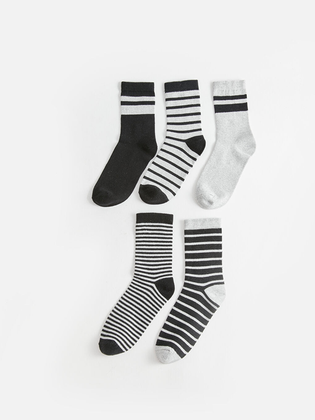 Striped Boy Socks 5-pack