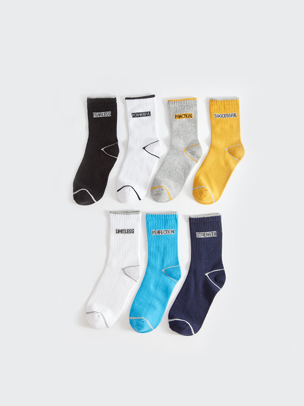 Patterned Boy Socks Pack of 7