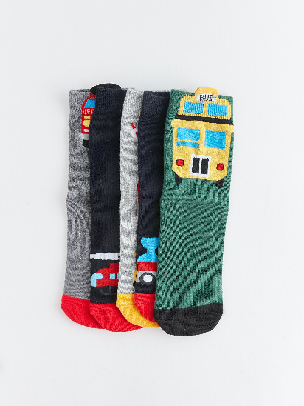 Printed Boy Socks Pack of 5