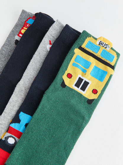 Printed Boy Socks Pack of 5