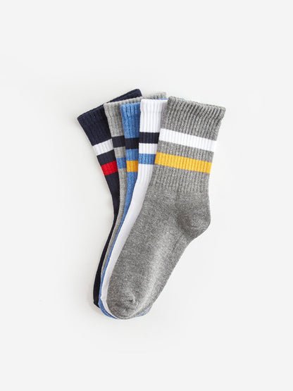 Striped Boy Socks 5-pack