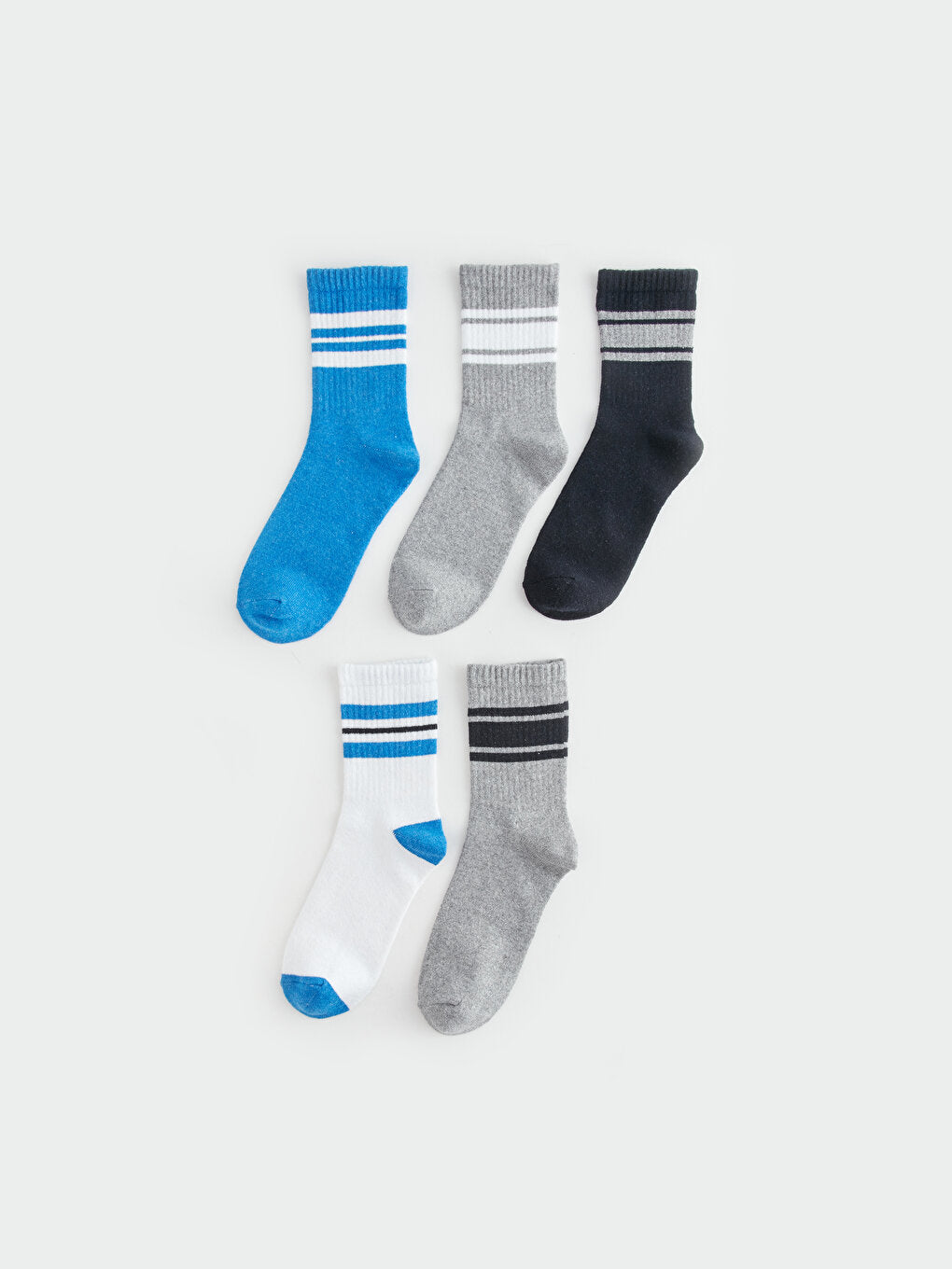 Striped Boy Socks 5-pack