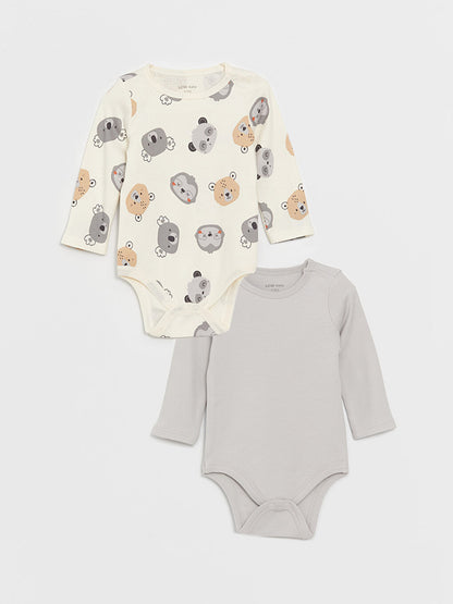 Printed Baby Boy Snap Bodysuit 2 Pack