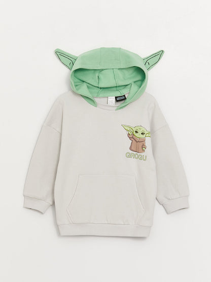 Long Sleeve Star Wars Printed Baby Boy Hoodie