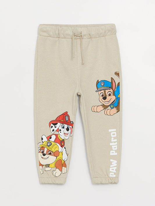 Elastic Waist Paw Patrol Printed Baby Boy Jogger Sweatpants