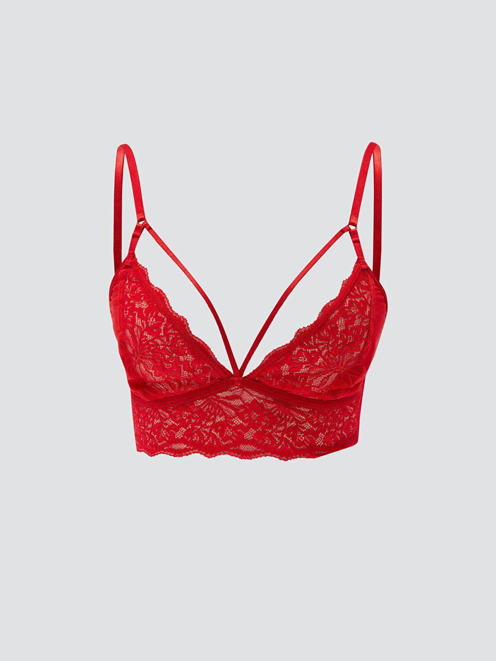 Non-wireless Padding Lace Bralette