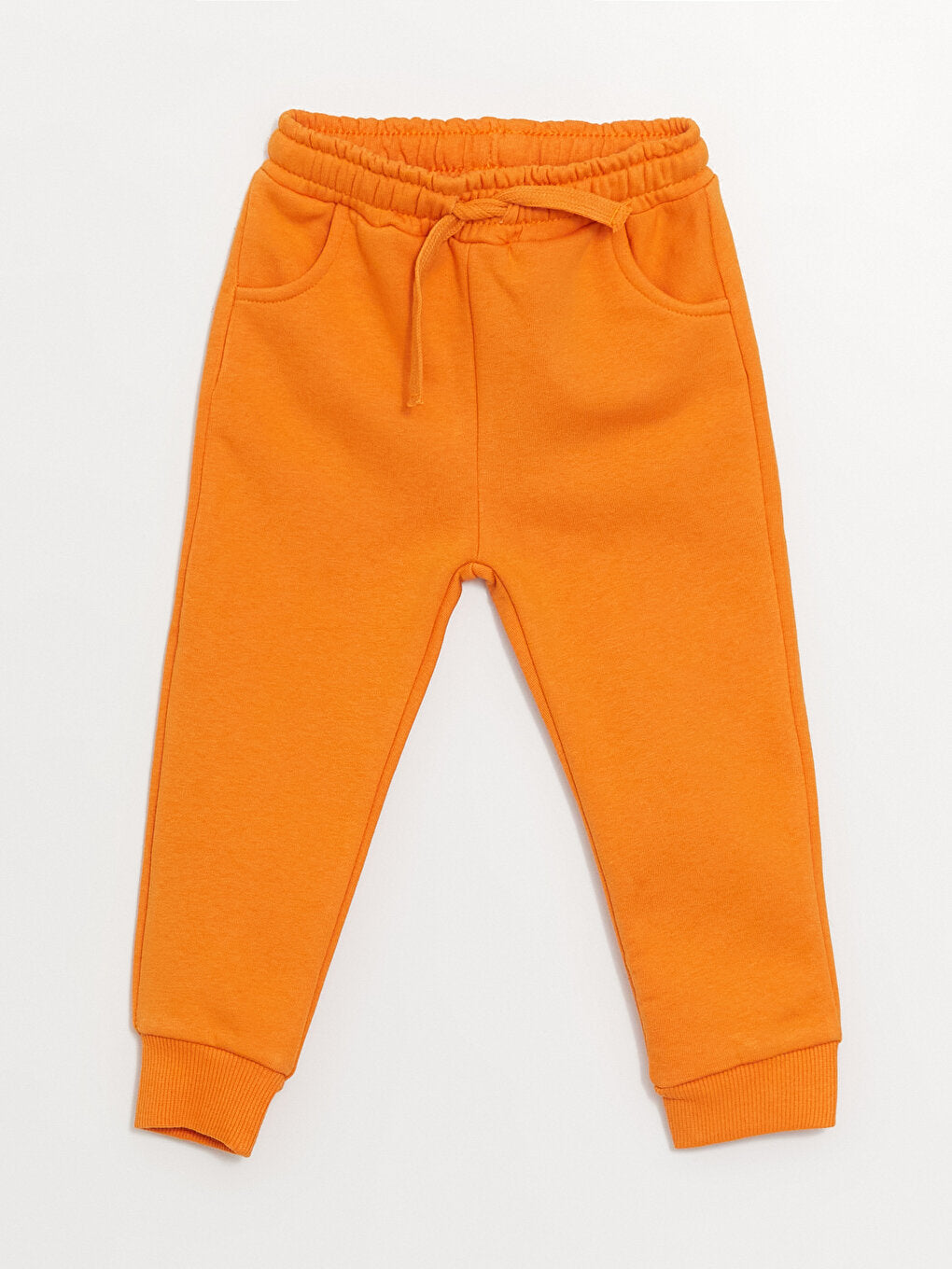 Basic Baby Boy Tracksuit Bottom 2 Piece Set with Elastic Waist