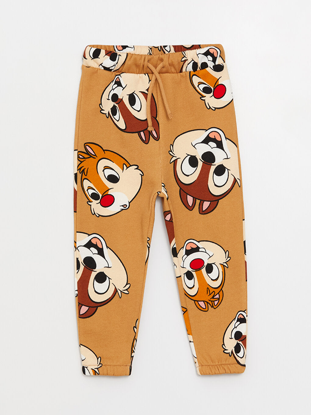 Crew Neck Chip'n Dale Printed Baby Boy Sweatshirt and Sweatpants