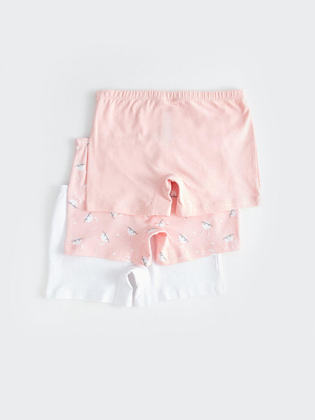 Printed Cotton Girl's Boxer Set of 3