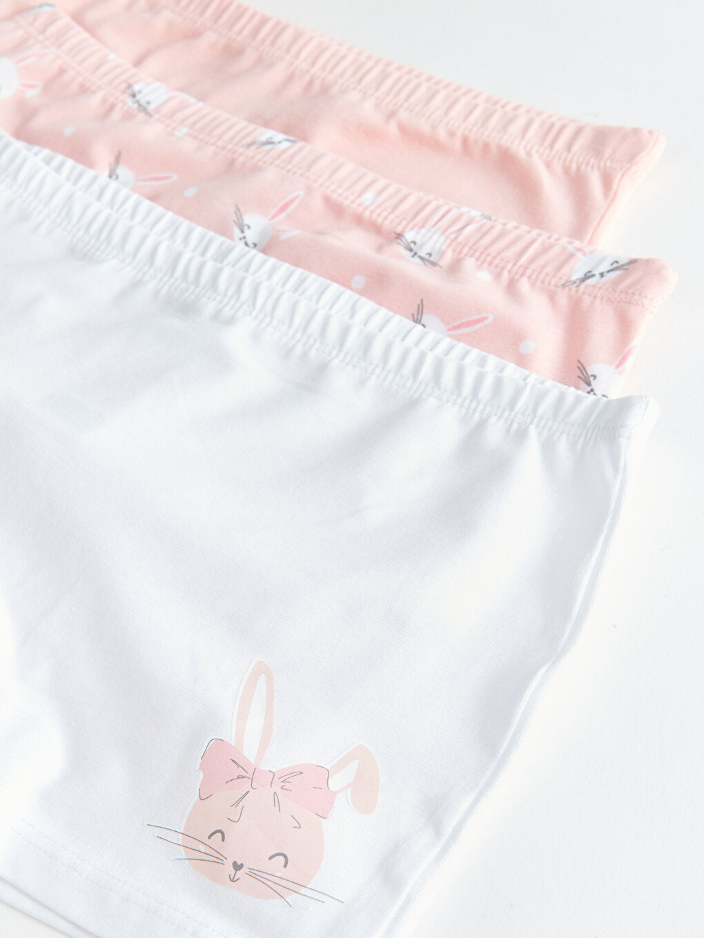 Printed Cotton Girl's Boxer Set of 3