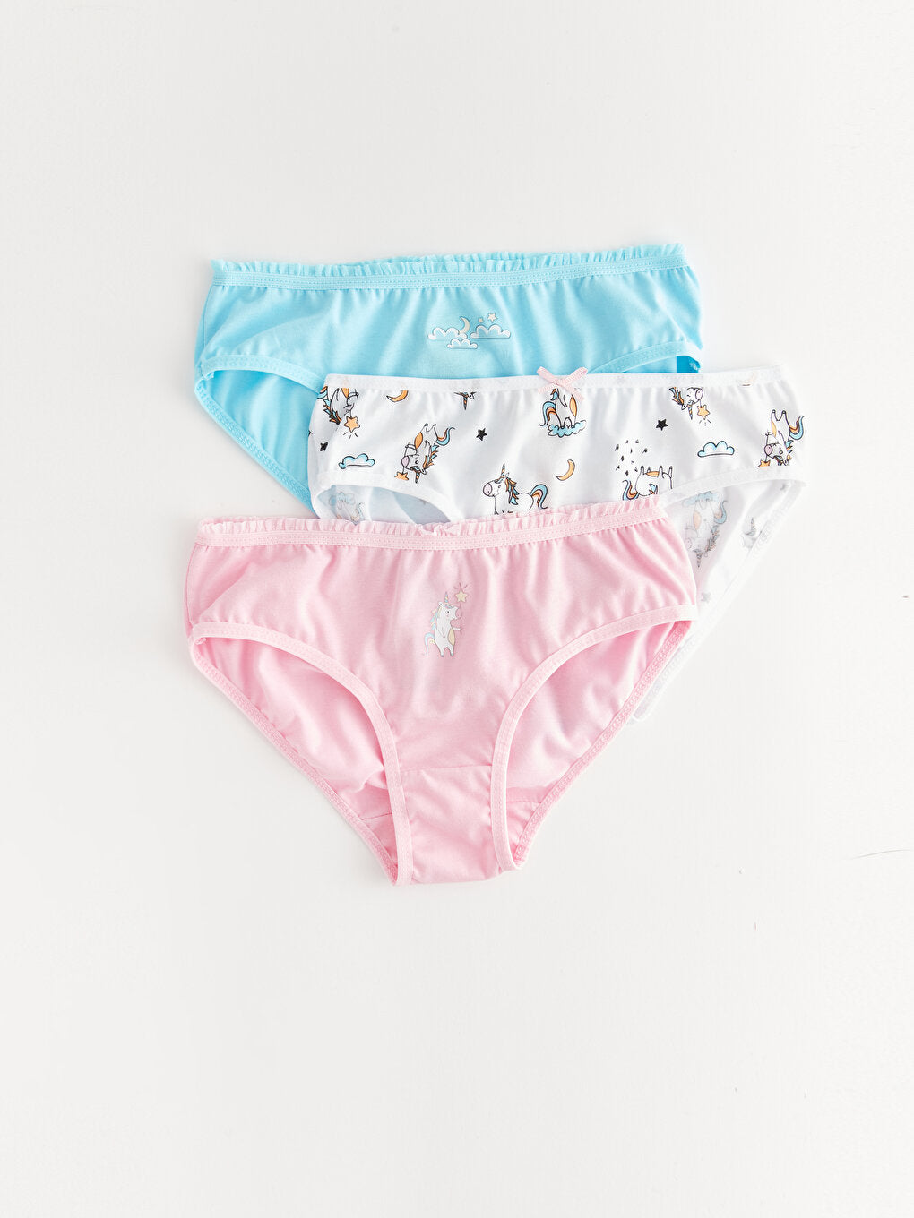 Printed Girl's Panties 3-Piece