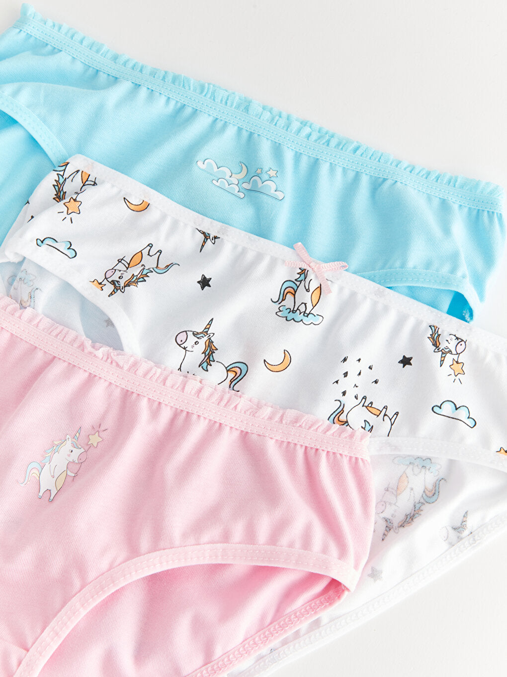 Printed Girl's Panties 3-Piece