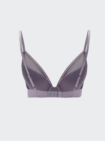 Underwire Unpadded Plain T-Shirt Bra