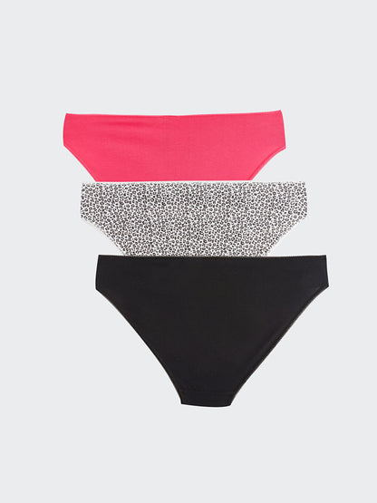 Patterned Bikini Panties 3 Pack