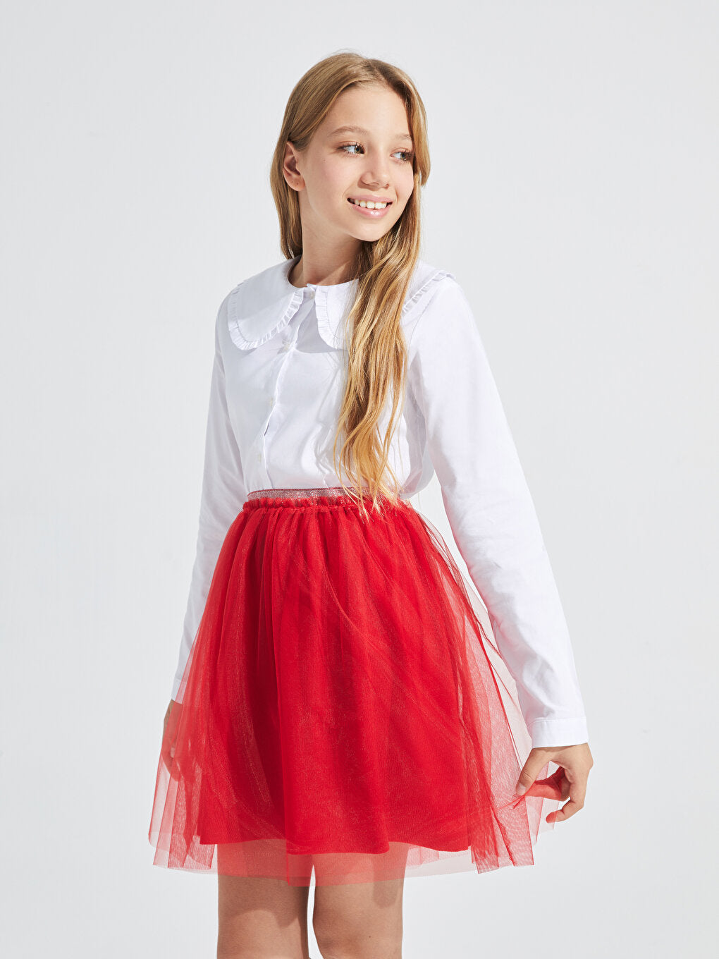 Girls' Tutu Skirt with Elastic Waist