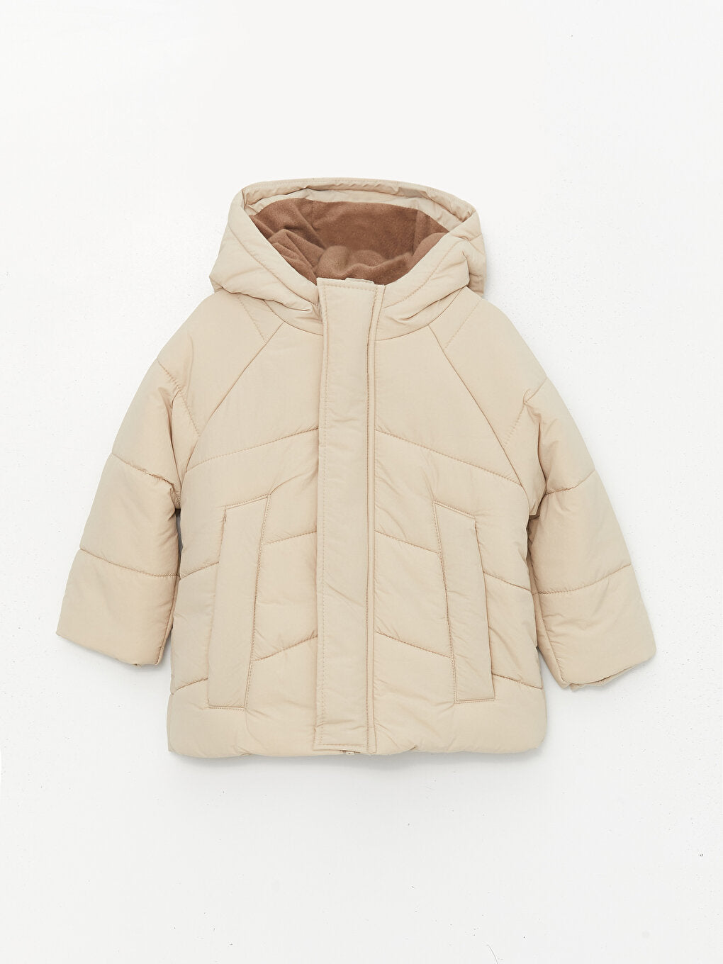 Hooded Baby Boy Puffer Coat