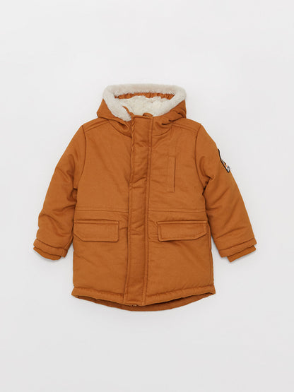 Hooded Long Sleeve Baby Boy Parka