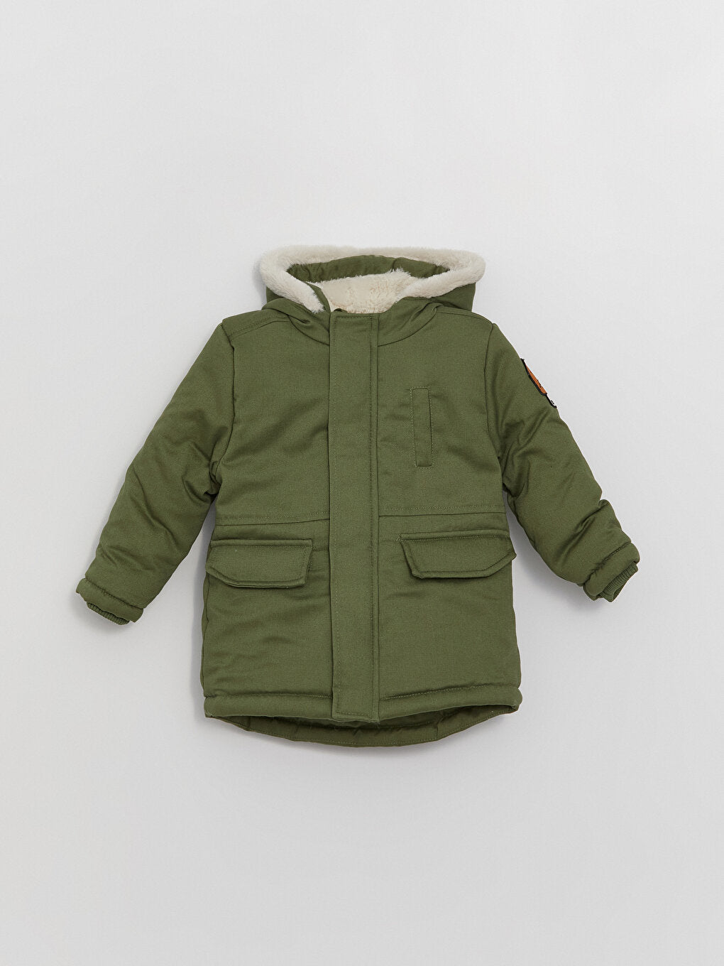 Hooded Long Sleeve Baby Boy Parka