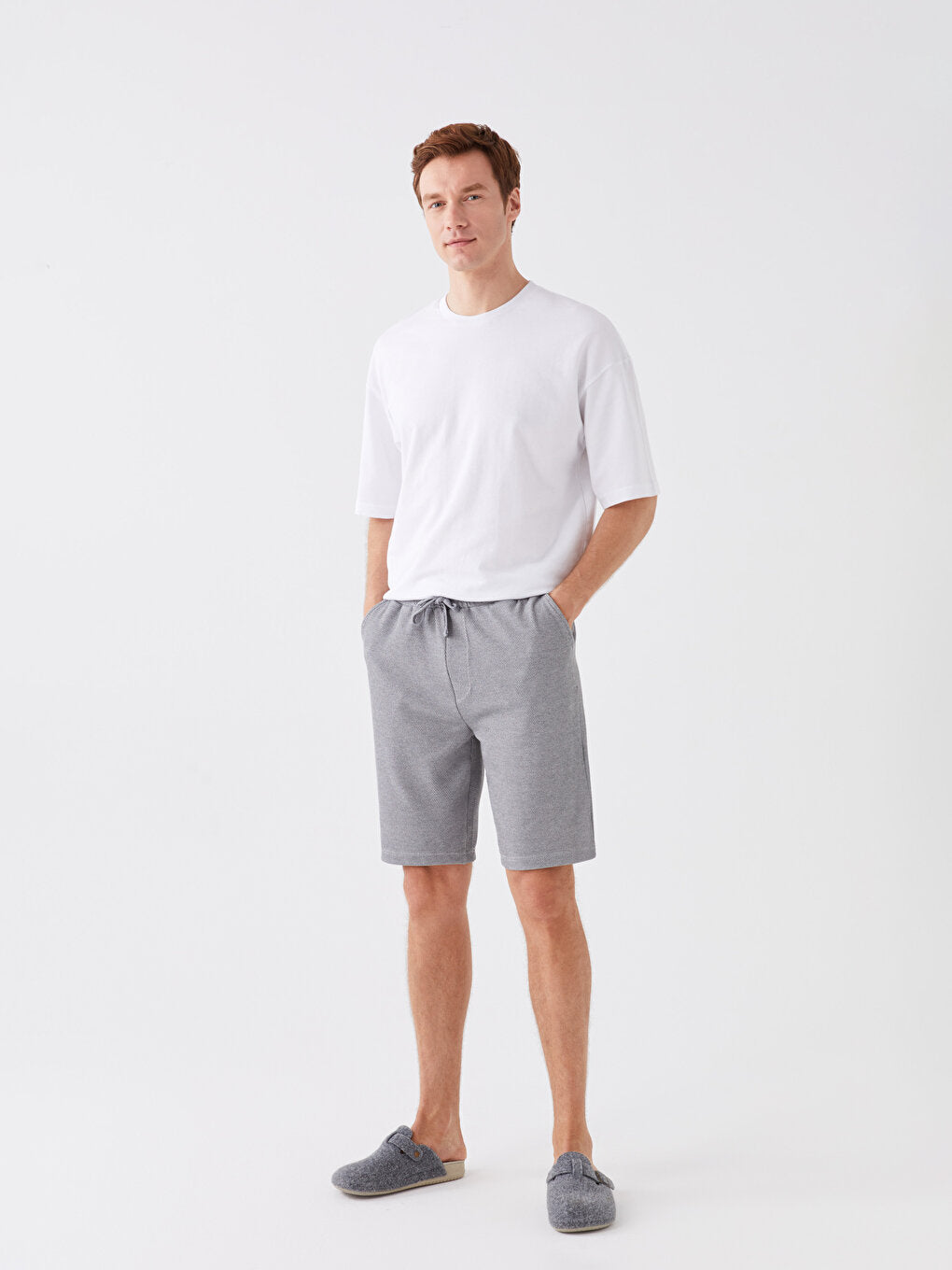 Standard Mold Men's Pajama Bottom Shorts