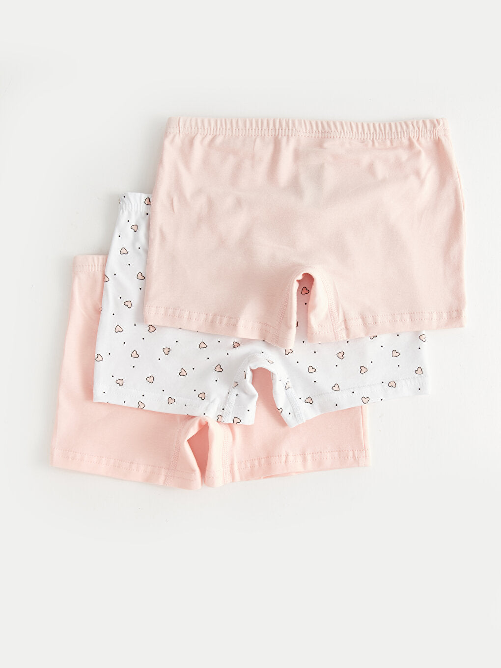 Printed Cotton Girl's Boxer Set of 3