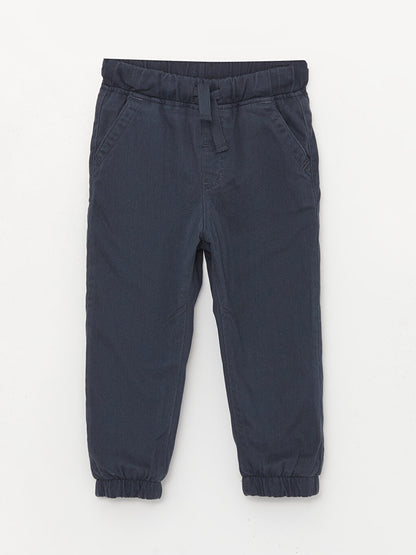 Basic Baby Boy Jogger Pants with Elastic Waist