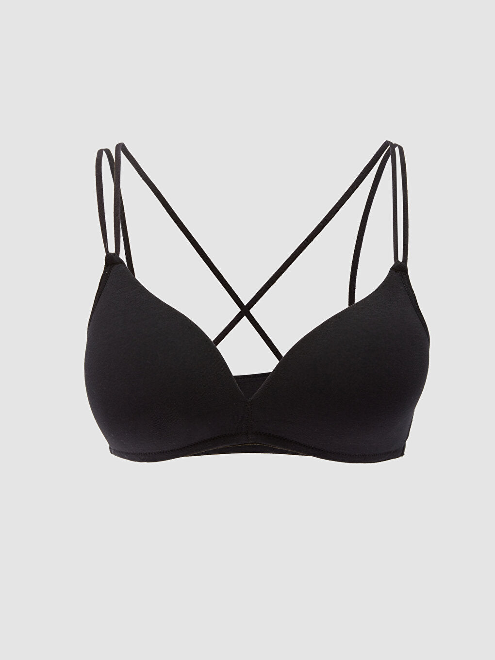 Non-wireless Padding Plain First Bra