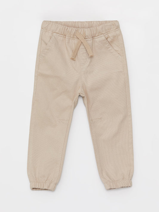 Baby Boy Jogger Pants with Elastic Waist